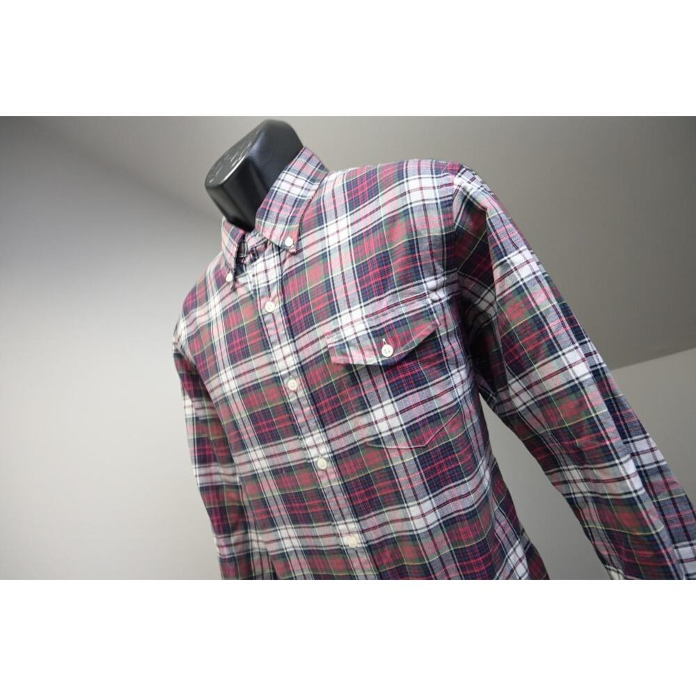 Polo Ralph Lauren Dress Shirt Classic Long Sleeve Plaid Mens‎ Size Large